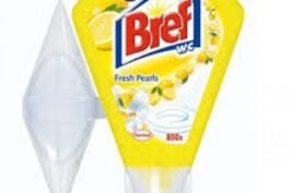 Bref WC Fresh Pearls Lemon Fresh Toilet gel 200ml