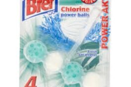 Bref WC Power Aktiv Chlorine Fresh Eucalyptus 50g