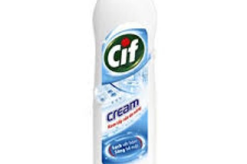 Cif Cream Lemon With Microgranules Cleaning Liquid 500ml